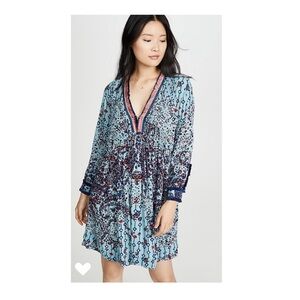 Poupette St. Barth BlaBla Long Sleeve Dress.